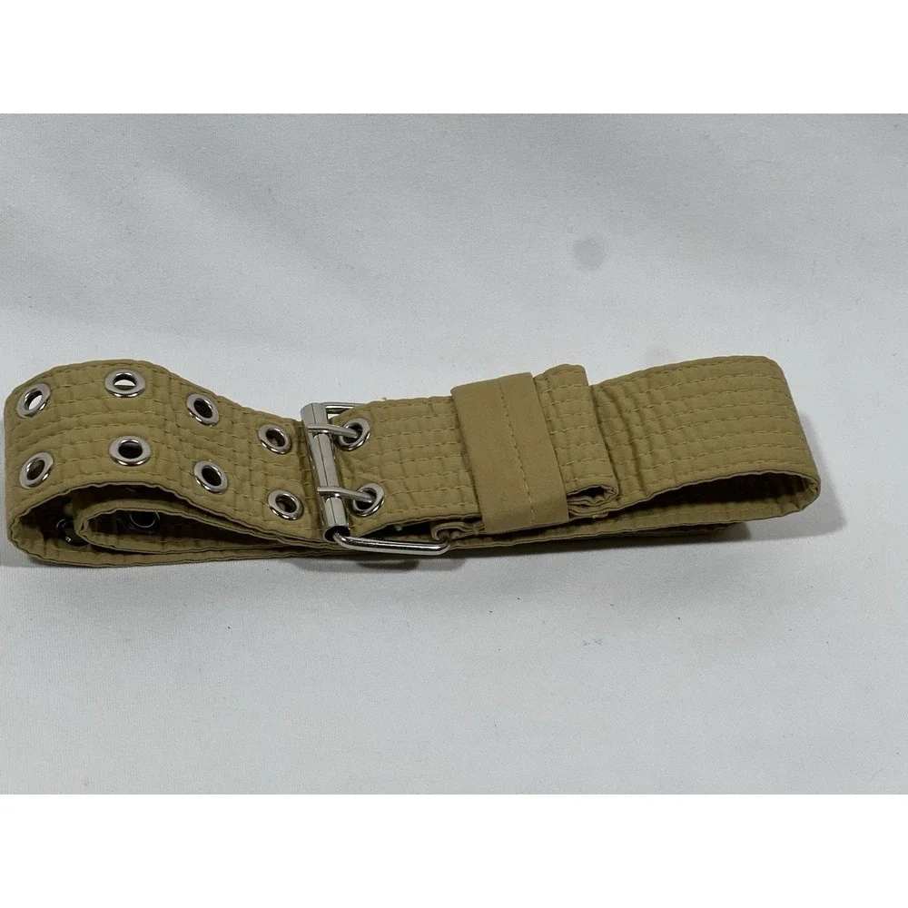 Johnny Was Pete & Greta Canvas Belt‎ Double Grommet Adjustable Buckle